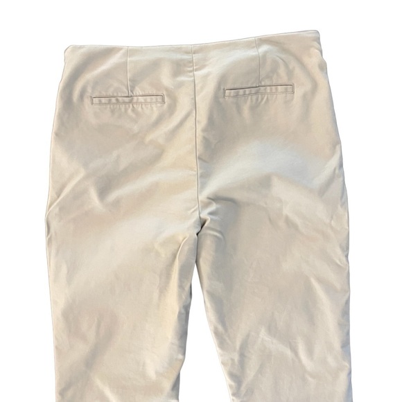 Nic + Zoe Wonderstretch Ankle Pants, Gray & Cream, Size 6 - Picture 6 of 8